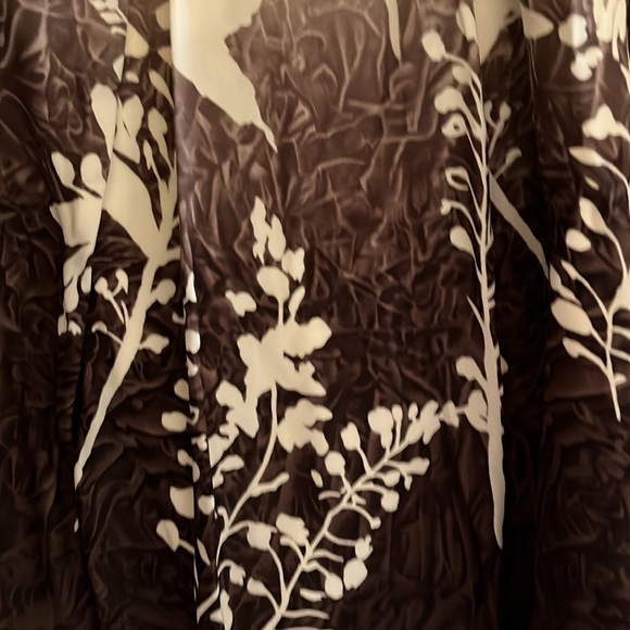 Brown Ombré Silk Skirt - Picture 2 of 3